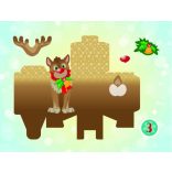Folia 25 részes adventi naptár készítő szett, "téli táj"