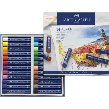   Faber-Castell Creative Studio olajpasztell rúd 24db-os készlet