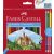 Faber-Castell színesceruza készlet ajándék hegyezővel, 24+3db - Bicolor