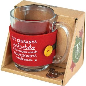 History & Heraldry Tea Time teás bögre, Egy édesanya szeretete..." felirattal