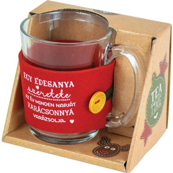 History & Heraldry Tea Time teás bögre, Egy édesanya szeretete..." felirattal