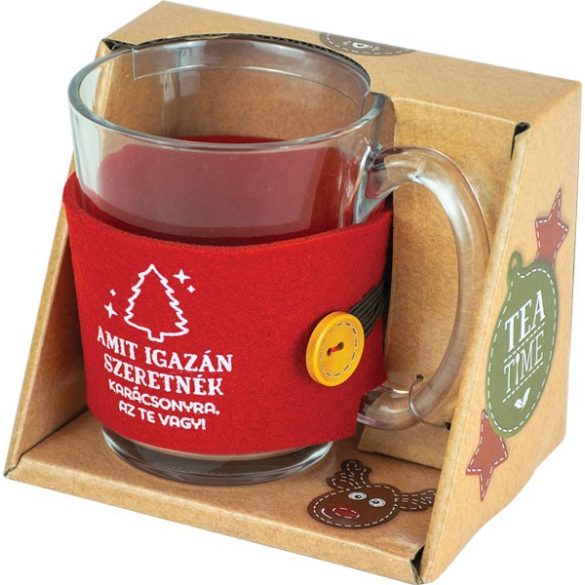 History & Heraldry Tea Time teás bögre, Amit igazán szeretnék..." felirattal