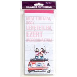   Mágneses jegyzettömb, Nem tudtam, hogy lehetetlen, ezért megcsináltam