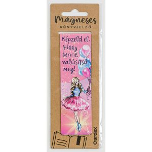 Mágneses könyvjelző, Képzeld el, higgy benne, valósitsd meg!