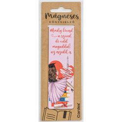   Mágneses könyvjelző, Mindig kövesd a szíved, de vidd magaddal az eszedet is...