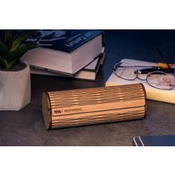   Krea-Wood tölgyfából kézzel készült mágneses olvasószemüveg-tok, natúr színben.