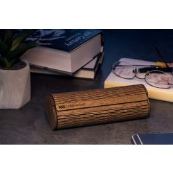   Krea-Wood tölgyfából kézzel készült mágneses olvasószemüveg-tok, barna színben.