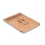 Krea-Wood tölgyfából készült tablet tartó állvány, natúr színben