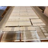 Krea-Wood tölgyfából készült teásdoboz tealevél motívummal, natúr színben