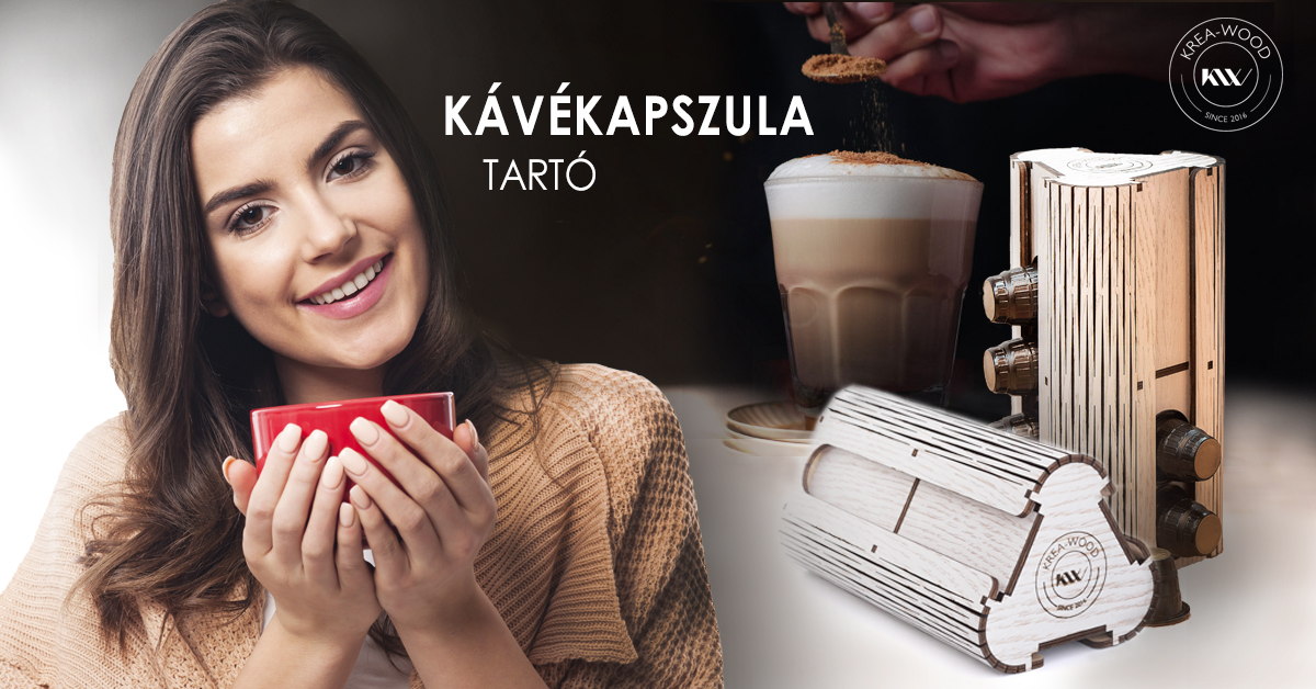 Kávékapszula-tartó – Olasz életérzés a konyhádban?